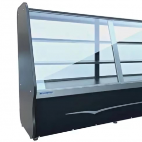 Balcão Vitrine Seco Ormifrio Toop BVT 180 1,80m Preto