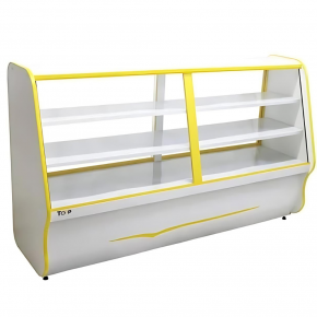Balcão Vitrine Seco Ormifrio Toop BVT 180 1,80m Branco