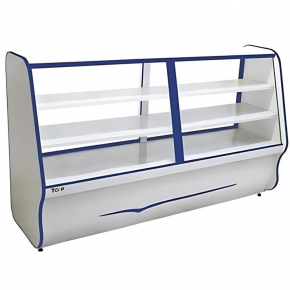 Balcão Vitrine Seco Ormifrio Toop BVT 180 1,80m Branco