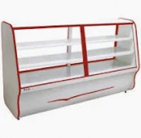 Balcão Vitrine Seco Ormifrio Toop BVT 180 1,80m Branco