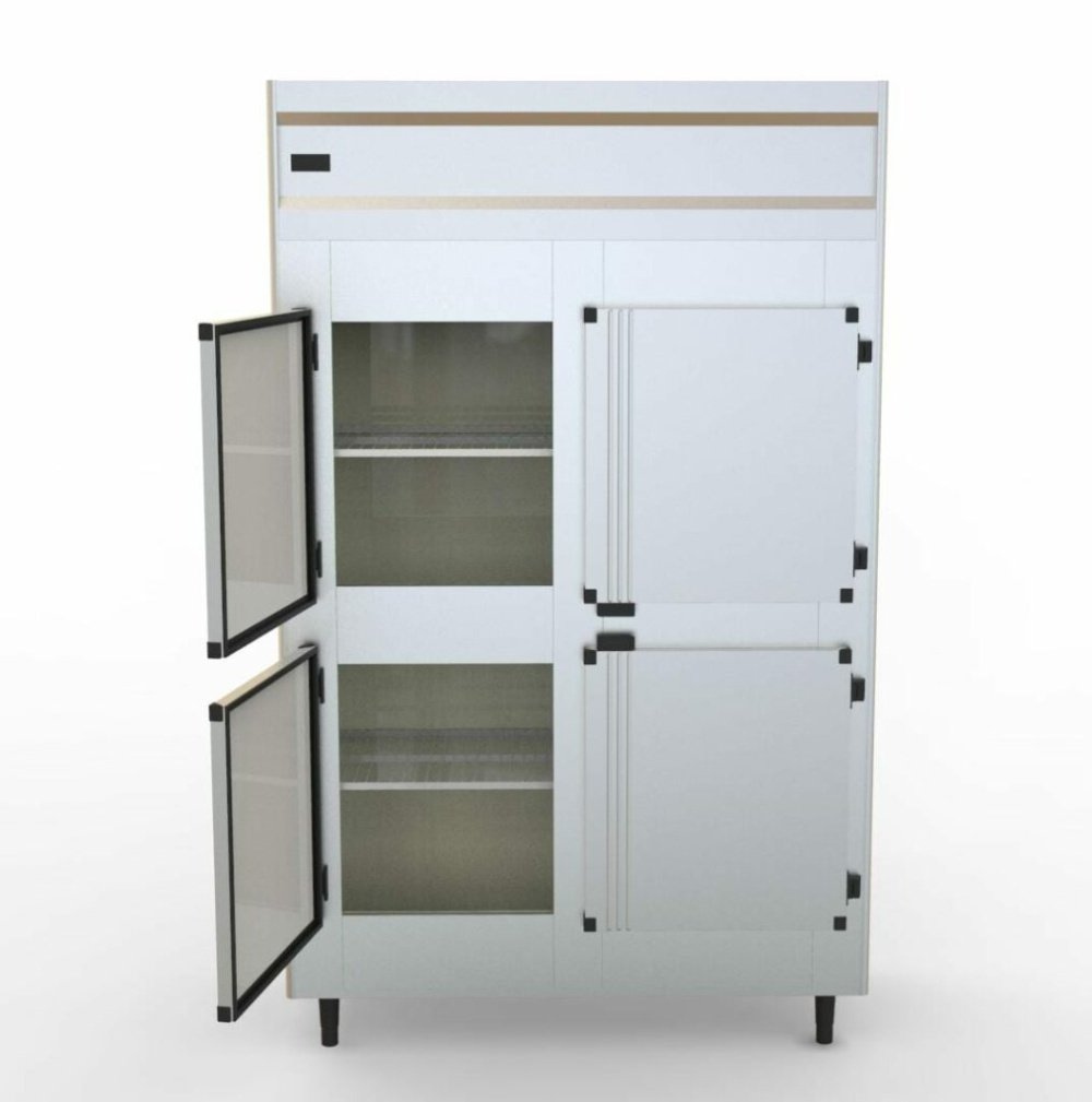 Geladeira Comercial 4 Portas Ormifrio GCIP 850L   110v | 220v